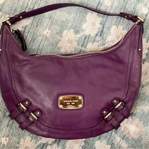 Michael Kors Rich Purple Hobo Bag